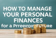 Cómo Administrar tus Finanzas Personales para un Futuro Próspero How to Manage Your Personal Finances for a Prosperous Future