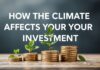 How the Climate Affects Your Financial Investments