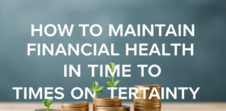 How to Maintain Financial Health in Times of Uncertainty
