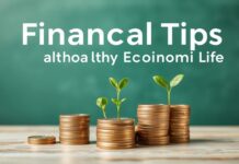 Financial Tips for a Healthy Economic Life