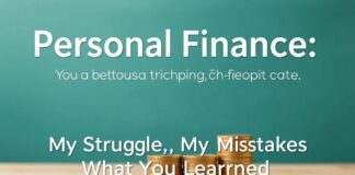 Personal Finance: My Struggle, My Mistakes, and What I Learned